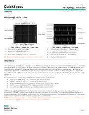 hpe quickspecs|hpe synergy 12000 frame quickspecs.